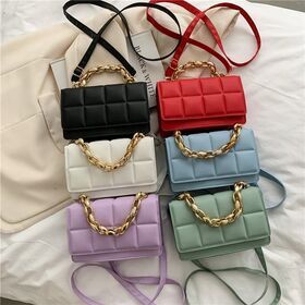 wholesale woman handbags cheap handbags designer handbags famous brands 2023 new summer women's shoulder bag lock