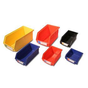Recyclable Warehouse Hardware Stackable Storage drawer box plastic for Tool Organizing