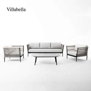 Villabella Luxury Sofa Garden Lounge Living Room Modern outdoor Furniture Modern Garden Furnture Sofa Set Patio Furniture