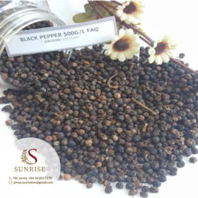 Black Pepper , spices, Vietnamese pepper, pepper, husk, pin head pepper, 550 FAQ, 500 ASTA from Vietnam - Jermy +84-363017270