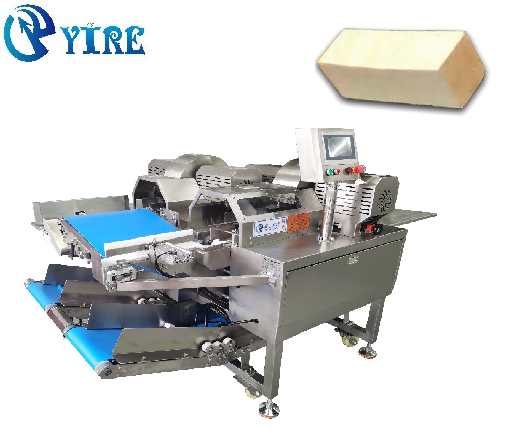 Automatic bakery U-shaped toast bread cut crust peeling machine