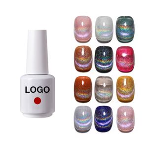 Free Samples New Rainbow Cat Eye Gel 1KG Soak Off UV LED Cat Eye Nail Gel Polish