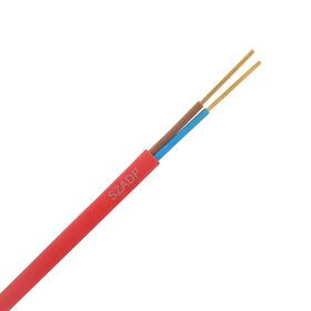 2 Cores flat BVVB LSZH LSFH LSOH Jacket flexible Power Cable 300v/550v  electrical cable