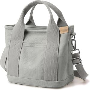 Custom Logo Canvas Tote Shopping Bag Handbags Recyclable Women Tote Bag Canvas Crossbody Bag For Women Luxury