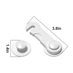 Kids Plastic Cabinet Lock Child Safety strap locks Drawer Door Cupboard Strap Safety Locks protect children from safe