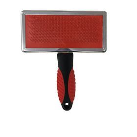 11.5X5.5CM Pet Supplies Dog Grooming Comb Pet Hair Remover Brush Double color Handle Pet Brush