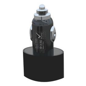 Multi port 5V 5.5A mobile phone in-car charger with indicator