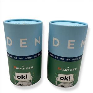 Round packaging box for children's educational toys Environmentally friendly materials