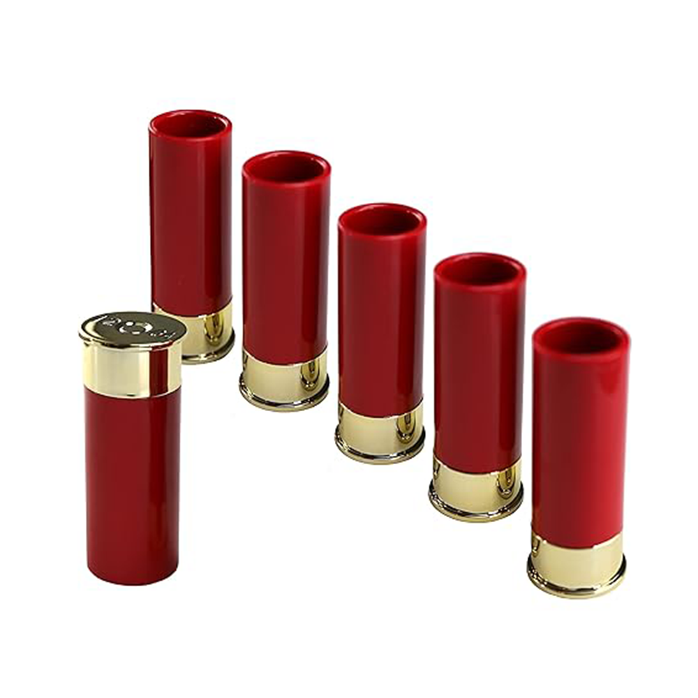 Kingskong Gift Industry Firm Qingtian 12 Gauge custom cheap Wholesale Mini Liquor shell Shot Bullet Glass Cup