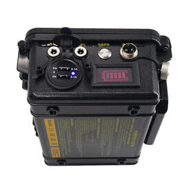 Fish finder equipment 12V 30AH large capacity lithium battery outdoor night market LED ambient light energy storage battery