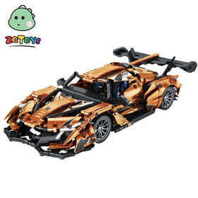 Zhiqu Toys Apollo IE Super MOC Technic Racing Car Compatible Building Blocks Model Kit Bricks Plastic ABS Original Unisex 1:14