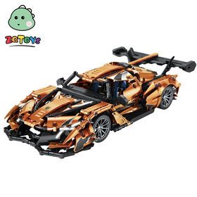 Zhiqu Toys Apollo IE Super MOC Technic Racing Car Compatible Building Blocks Model Kit Bricks Plastic ABS Original Unisex 1:14