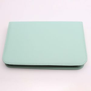 Customized Logo PU Leather Grooming Scissors Shear Holder Pouch Case Barber Bag