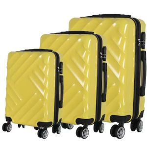 Fashion High Quality Light Weight Luggage Suitcase set  3pcs 20 24 28 inch Trolley ABS Luggage Set Colorful Travel trolley bag
