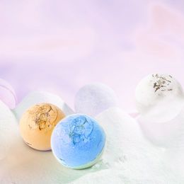 Hot Sale Colorful Bath Moisturizing Bombs Salt Color Bath Balls for Pedicure