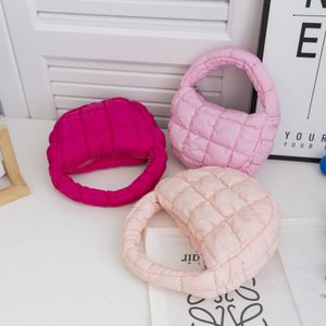 2024 Hot Selling Custom Your Logo on Puffy Tote Bag Quilted Cosmetic Bag Puffy Skincare Bag Popular In Singapore Malaysia