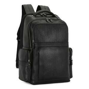 2024 Large Capacity Business Outdoor Waterproof Travel Vintage Cowhide Laptop Genuine Leather Bag manufacturer Backpack For Men