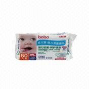 Baby wipes, clean mouth and hand