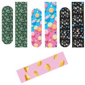 84*23cm Waterproof Non-slip Self-adhesive Skateboard Sandpaper Grip Tape Skate Board Deck Sticker Electric Scooter
