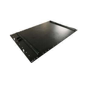 ESS Stamping Aluminum plate brazing liquid cold plate for energy storage battery