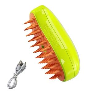 Rechargeable Plastic Pet Vapor Brush for Cats Grooming with Water Steam Dog Hair Brush Tool