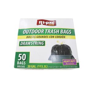 ODM Scented 13-30 Gallon Biodegradable Kitchen Drawstring Trash Bags Household Zipper Bag with Barrier Feature Garbage Storage