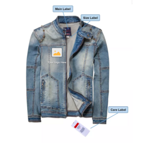 SKYKINGDOM Wholesales Fashion Streetwear Jeans Blazer Jacket Men Rivet Motorcycle Coat Hip Hop Patchwork denim Jean Jackets