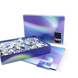 ULi Wholesale custom paper laser adult jigsaw puzzle 1000 pieces for adult