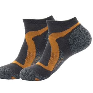 Top Quality Adults Unisex COOLMAX Cotton Seamless Short Half Cushion Knitting Sock