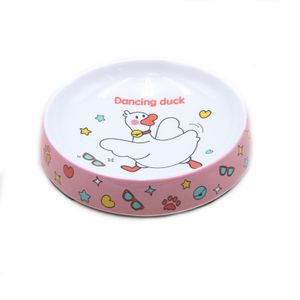 Wholesale Custom Portable Melamine Food Water Cat Dog Bowl Feeder Pet Bowl Feeders