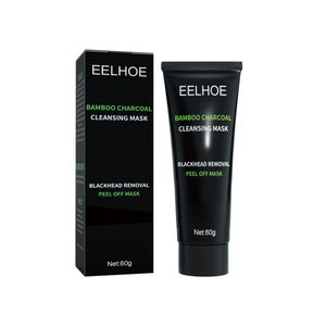 TEIENER Natural Bamboo Charcoal Blackhead Remover Mask Peeling Off Nose Mask Face Cleaning Pore Strips