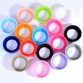 Silicone Coasters Bottom Protective 65mm 70mm Dia for 30oz 20oz Vacuum Tumbler Travel Mug Water Bottler Bottom Non-Slip Cover
