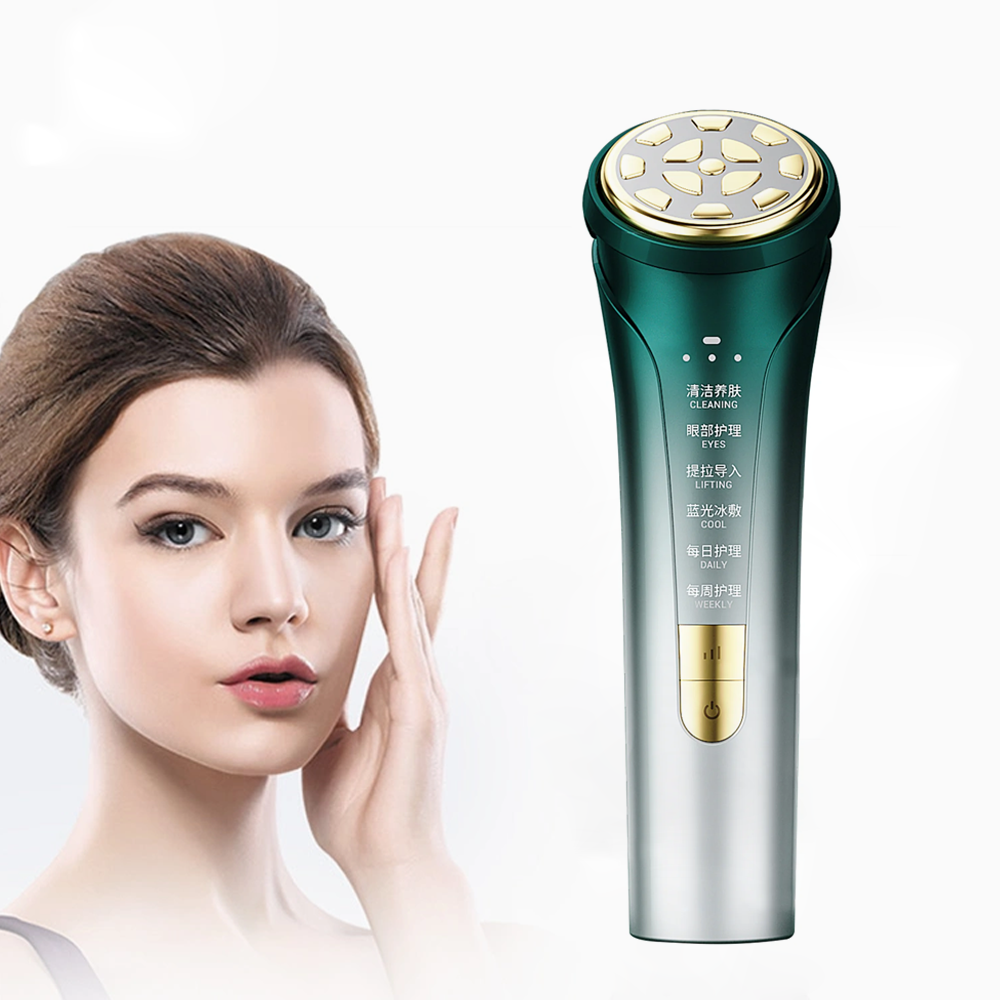 2024 New Manufacturer Portable Face Beauty Equipment Anti Wrinkle RF Beauty Device Home Use Facial Lift RF Beauty Instrument