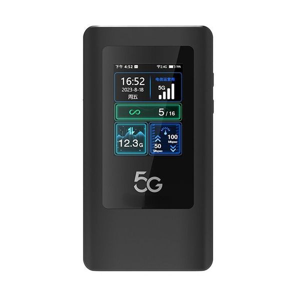 5G Portable Wifi 4400mah Fast Charge Wifi5 Mobile Hotspot 5G Router Sim Card Slot