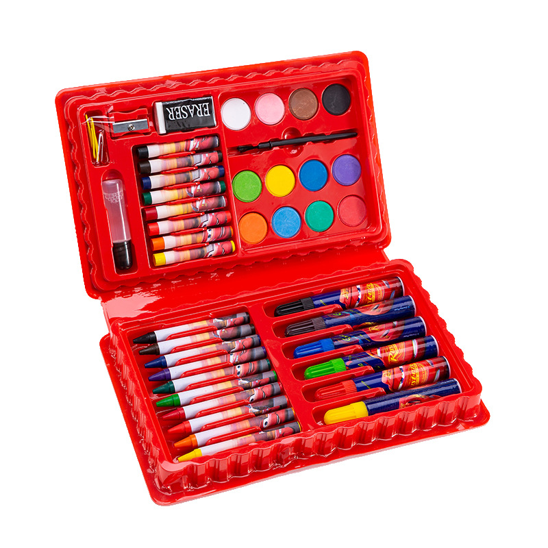 Guizhou Fushengyuan International Trade Co., Ltd. Wholesale 42-Piece Non-Toxic Kids' Coloring Art Set Cheap Art Stationery for School Office Home Use & Gift Purpose