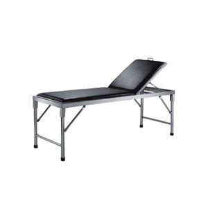 Medical Exam Table Stainless Steel Foldable manual hospital examination bed factory prices