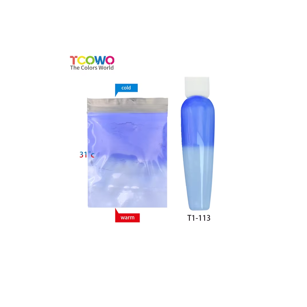 Shenzhen Binfen Secai Technology Co., Ltd. Color-Changing Thermochromic Pigment Set Temperature Activated for Nail Polish Art Resin Slime Epoxy Crafts