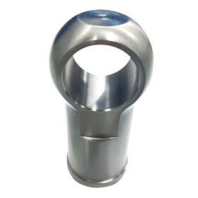 CNC machined Parts, Made of Steel with Powder Coating/RoHS Directive-compliant, OEM and small orders are available