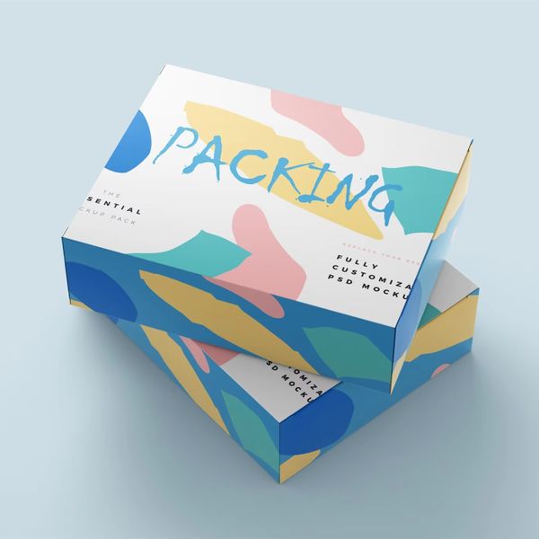 Mailer Boxes Printing Packing Boxes For Small Business Custom Gift Present With Logo Corrugated Cardboard Paper Boxes