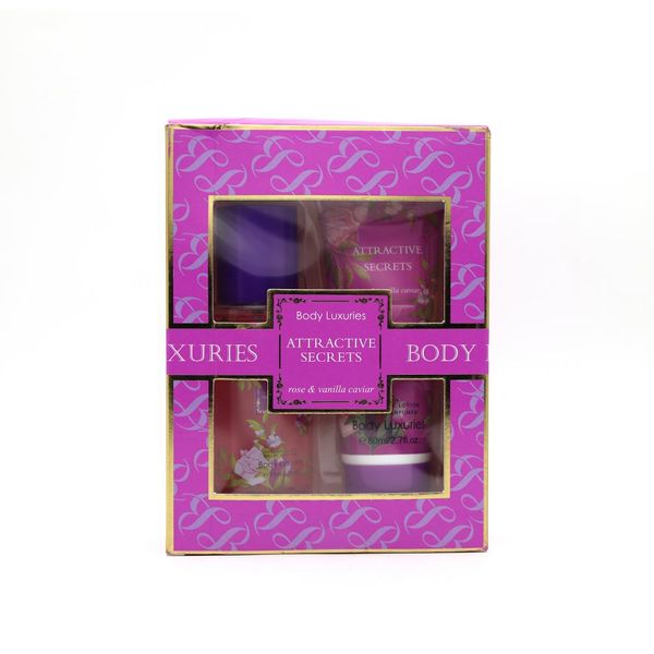 75 ml fragrance mist+80 ml body cream Factory Price women perfume body mist gift set