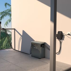 Newsmy Micro inverter Battery Balcony Solar Power Energy Storage System 800w 45ah 44.8V 2kwh Balcony Solar Battery System