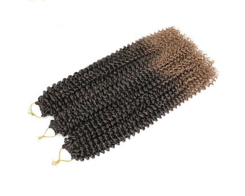 Xuchang Aolai Crafts Co., Ltd. Crochet Hair Extensions for Black Women, Bohemian Water Wave Braids, Passion Crochet Braid, 22 Inches