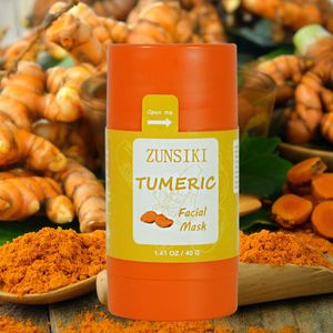 Luxury Turmeric Face Mask Stick Nutrient Rich Pore Breath Brightening Cleanser Turmeric Mask Brightening Cleansing