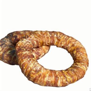 All natural pet snacks grinding teeth cleaning snacks duck meat ring donuts