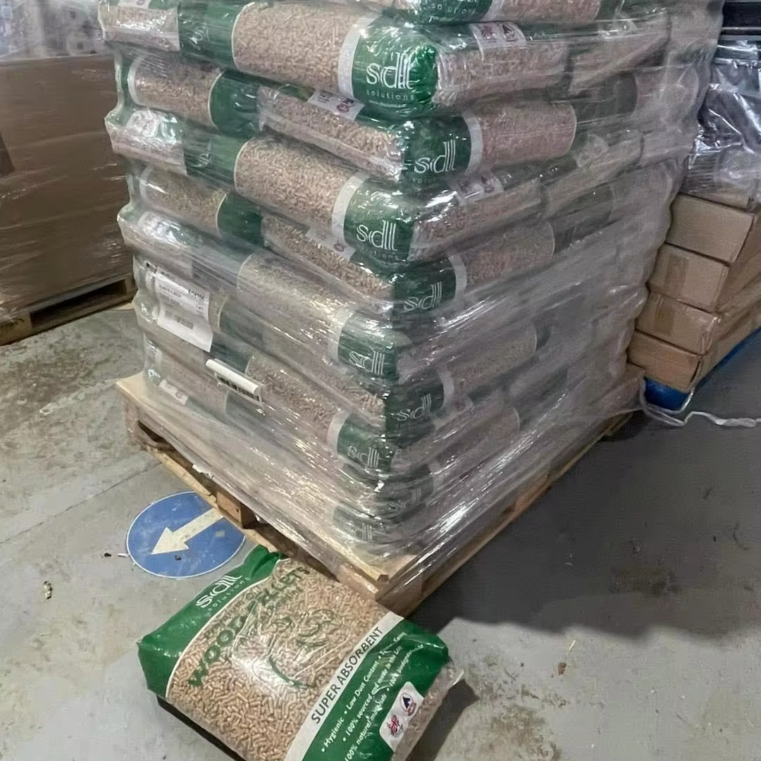 Wood Pellets 15 kg Wood Pellet Din plus/EN plus-A1 Wood with Top Grade