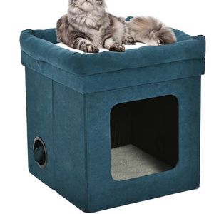 Best Price Modern Collapsible Pet Storage Ottoman Stool Wholesale Organizer for Home Animal Storage