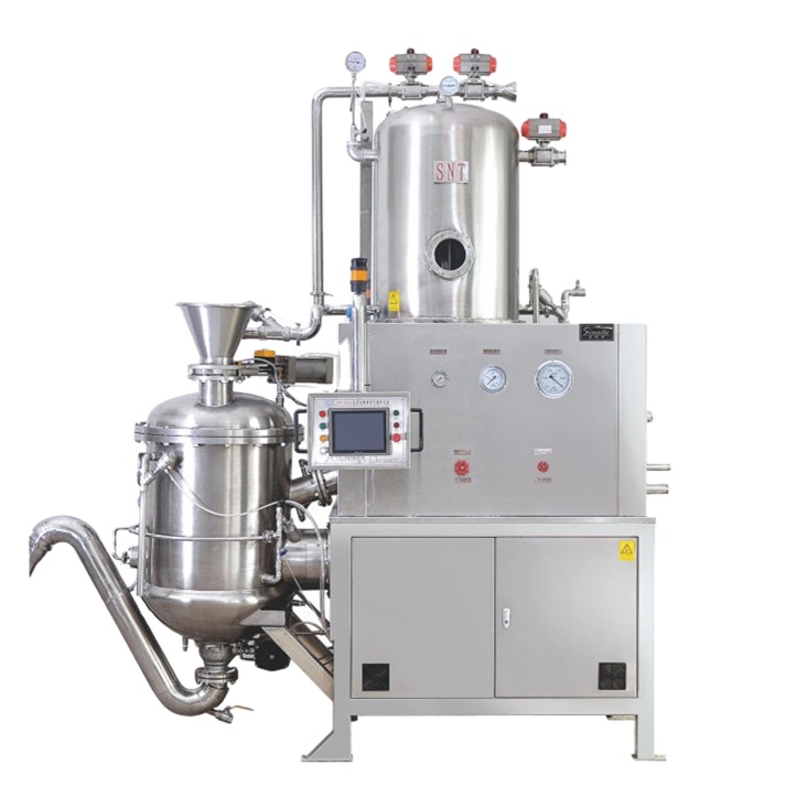 China Hot Sale Good Quality Candy Sugar Continuous Vacuum Cooker For Hard Candy Processing