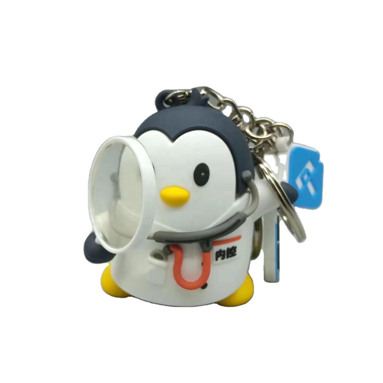 Dongguan Kaisen Jewelry Industry Co., Ltd. Keychain 3D PCV Cartoon Cute Schoolbag Backpack Hanging Charm Pendant Gifts For Kids Custom