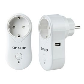 Smart Home EU Plug Wi-Fi Smart Socket Works with Amazon Alexa and Echo Voice Control