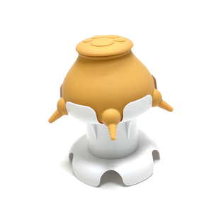 New Design Pet Bowls Feeders for 4 Pets Dog Bowls Food-grade Silicone 4 Nipples Animal Feeder